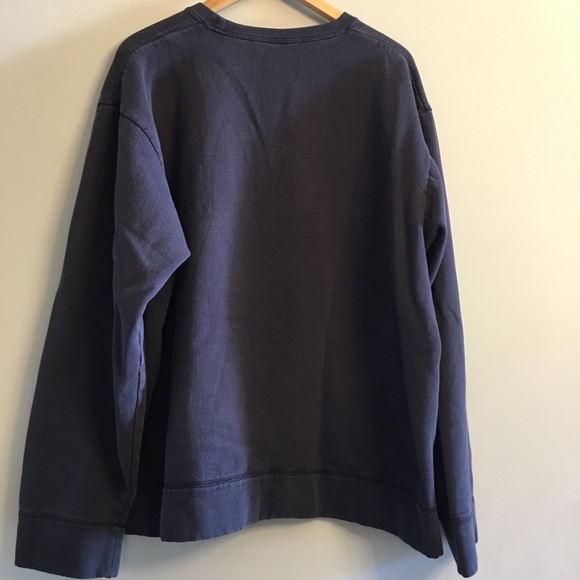 Vintage Tommy Hilfiger Navy Letter Sweatshirt XXL - Picture 4 of 5